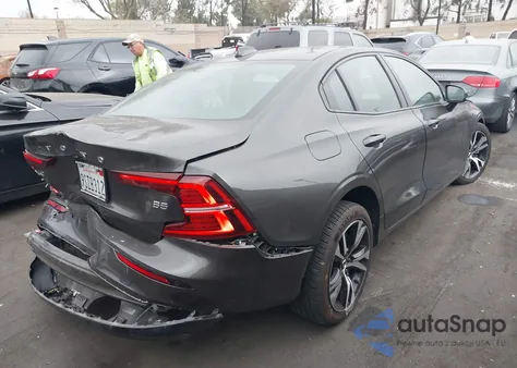 2024 Volvo S60 B5 Core Dark Theme из США, поврежденный, VIN 7JRL12FK3RG317419